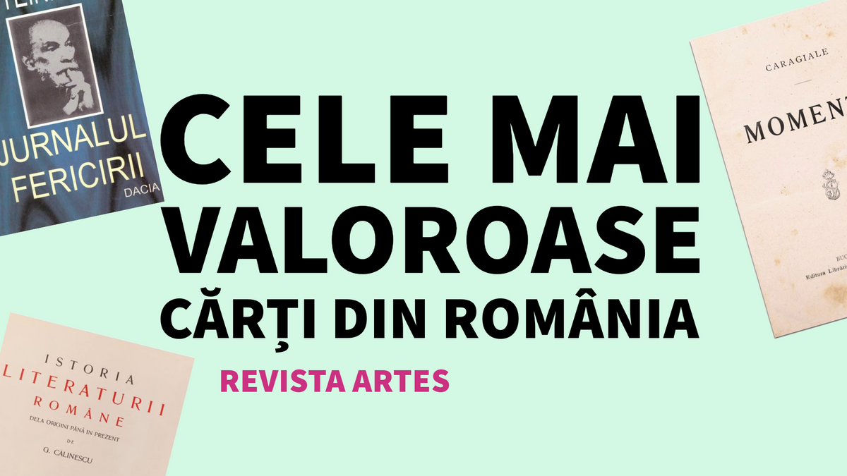 TOP 7 Cele Mai Valoroase Cărți din România