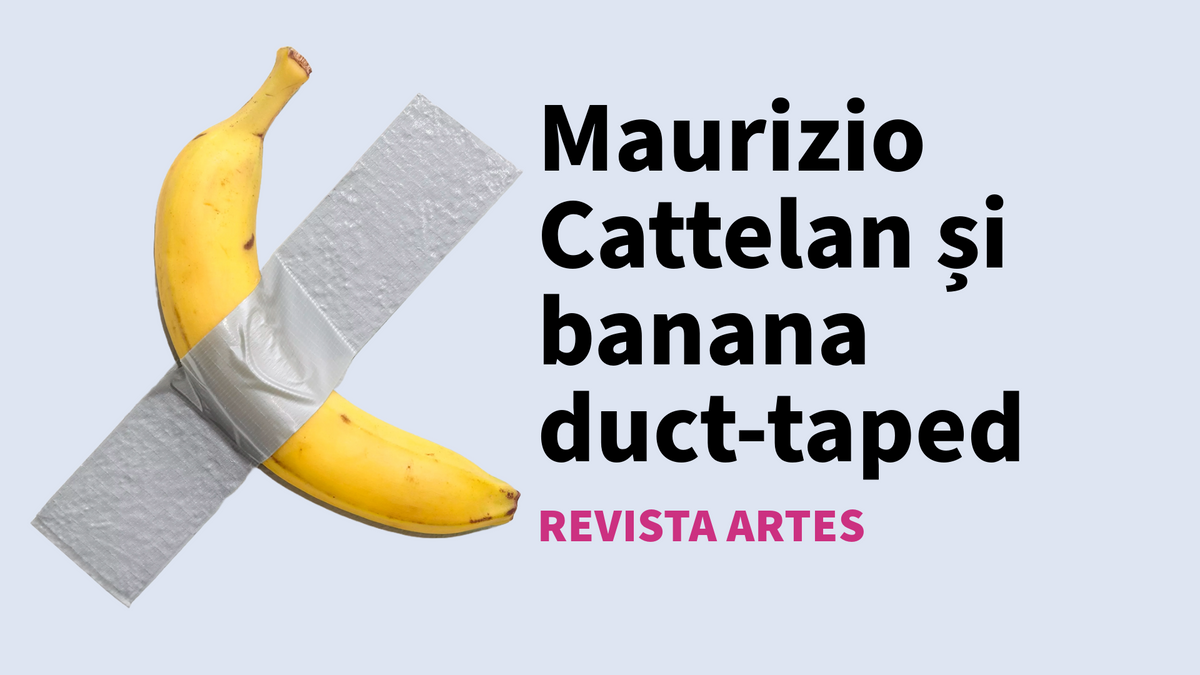 Maurizio Cattelan și banana duct-taped: Arta absurdului la licitație în 2024